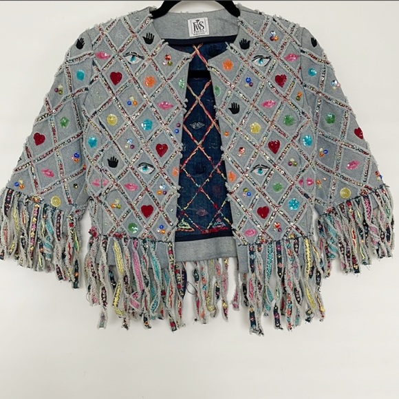 Denim Fiona made in Italy jacket - Picture 6 of 15